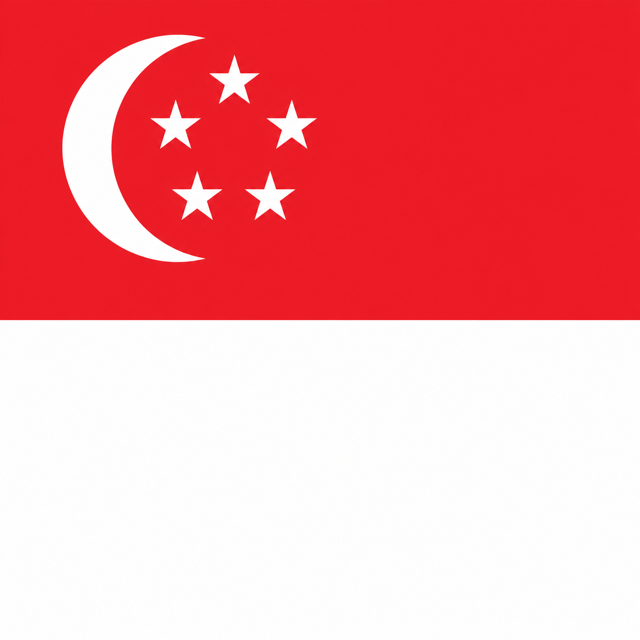 Bandera de Singapur